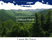 Tablet Screenshot of cubscoutpack97.org